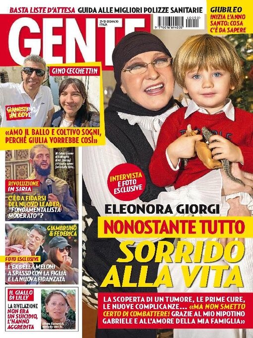 Title details for Gente by Hearst Magazines Italia spa - Available